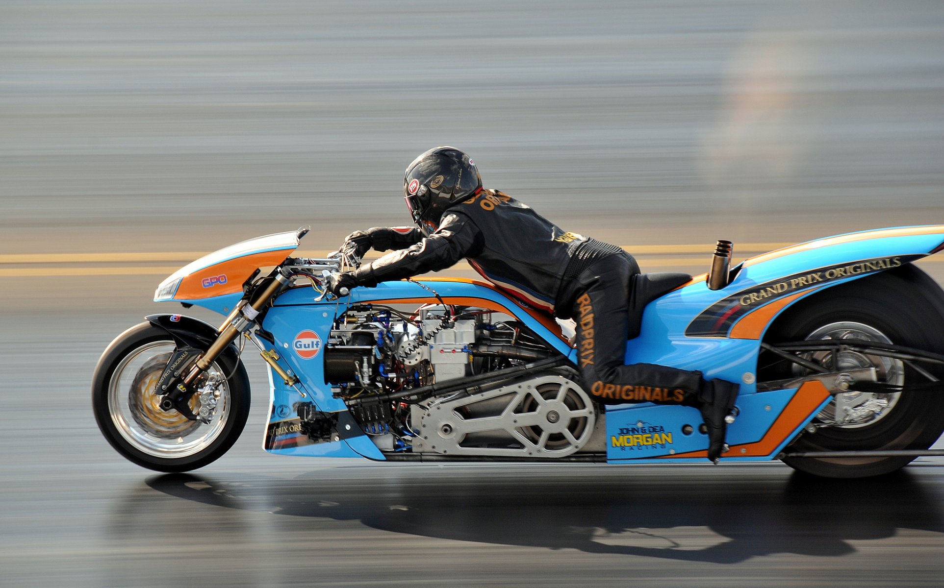 moto vélo vitesse drag racing course coureur