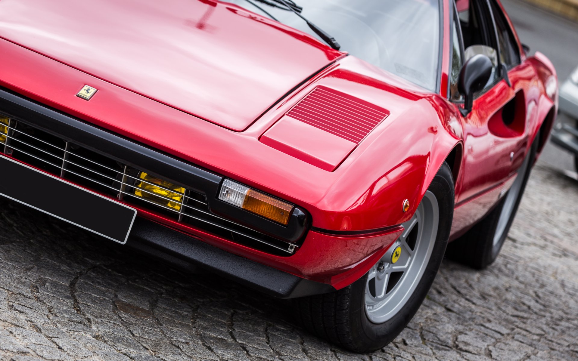 ferrari classic red supersamochód