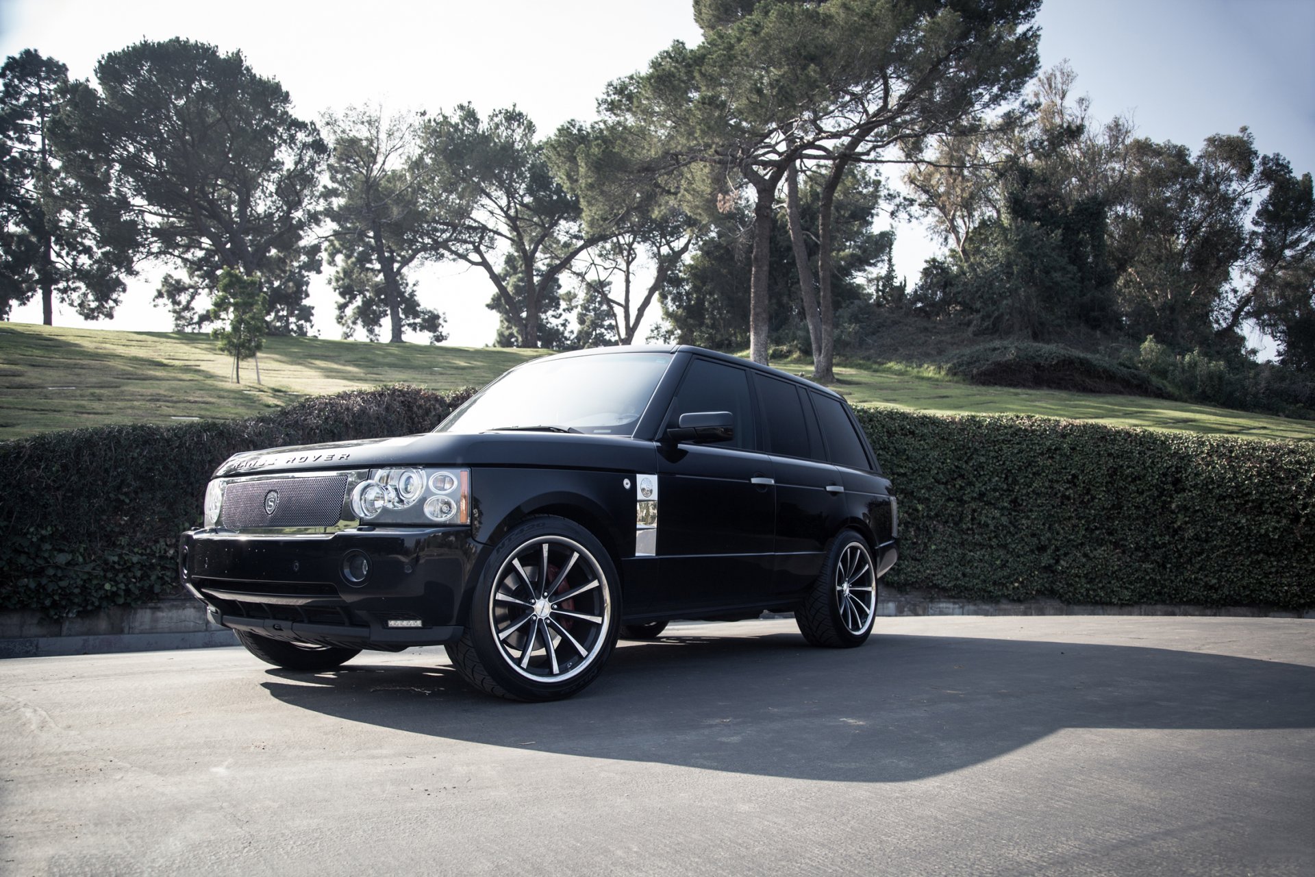 range rover surchargé vossen tuning