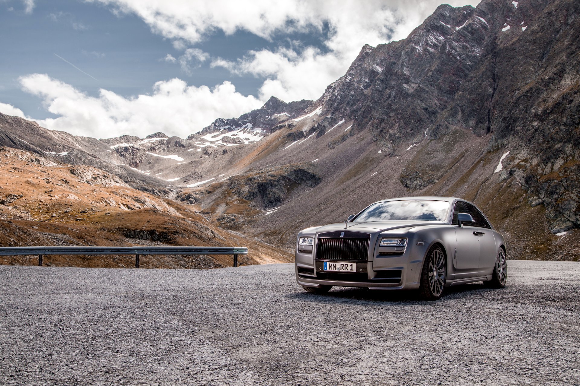 rolls-royce tuning berge 2014 geist spofec luxus silber auto foto