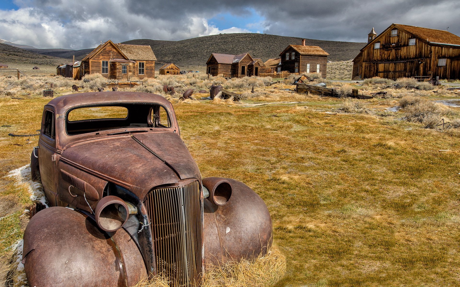 voiture maison paysage