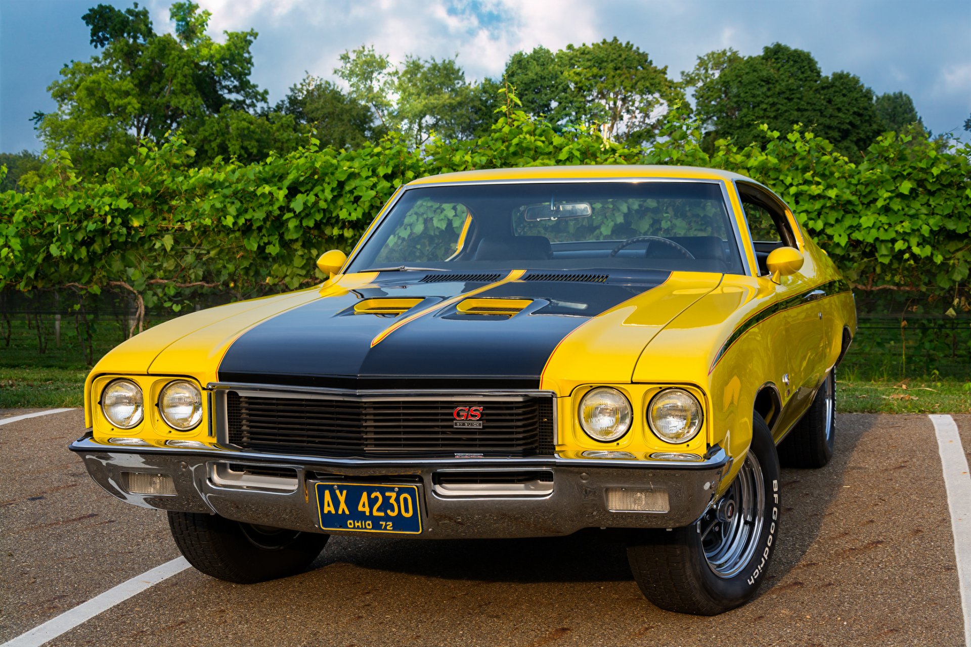 1972 buick gs delantero clásico