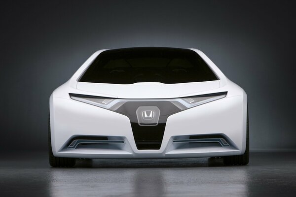 Voiture blanche Premium honda