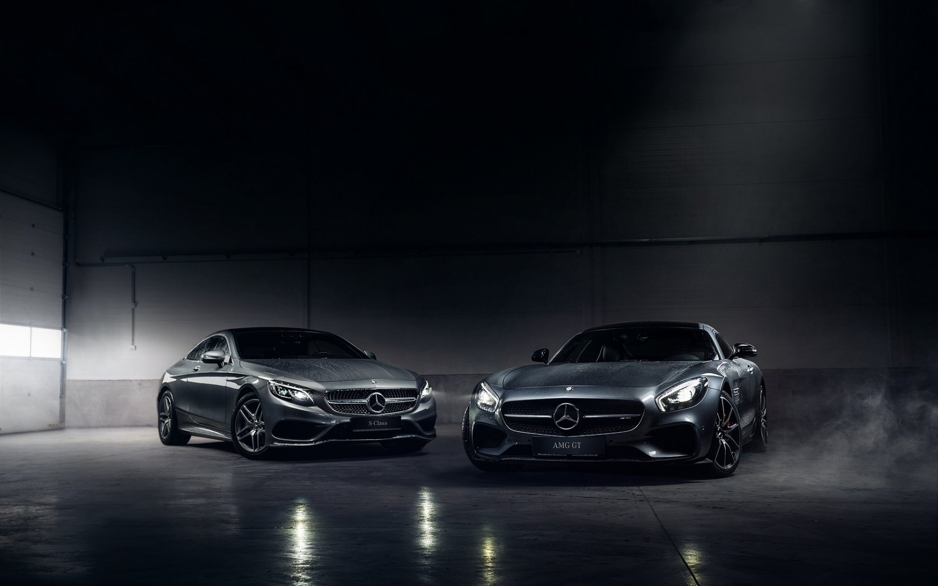 mercedes-benz amg gt classe s allemand voitures automobile fumée