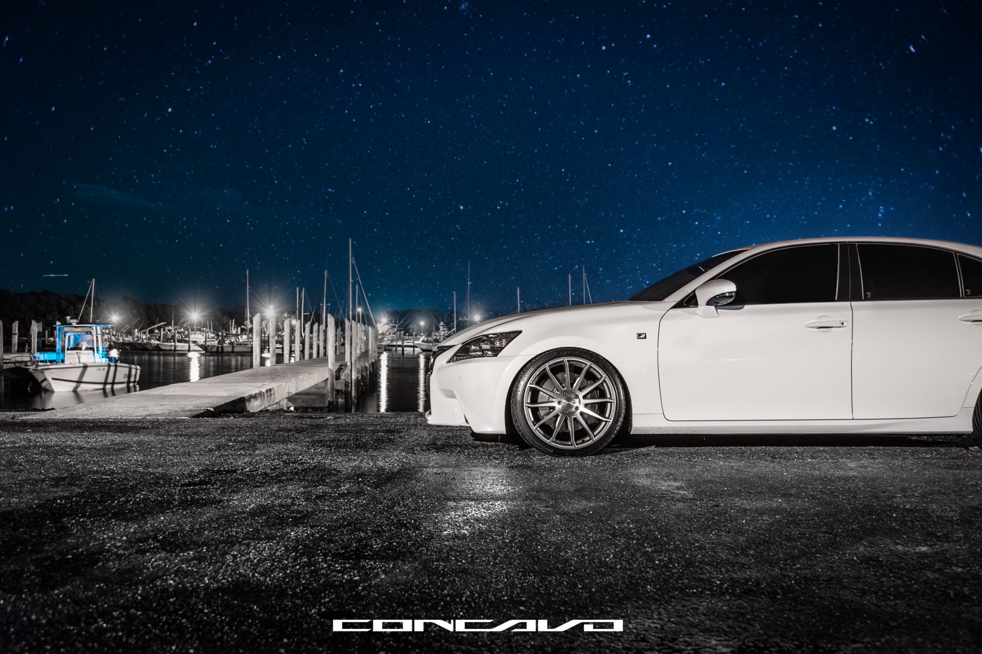 concavo roues auto voiture lexus gs350 f-sport garde-boue