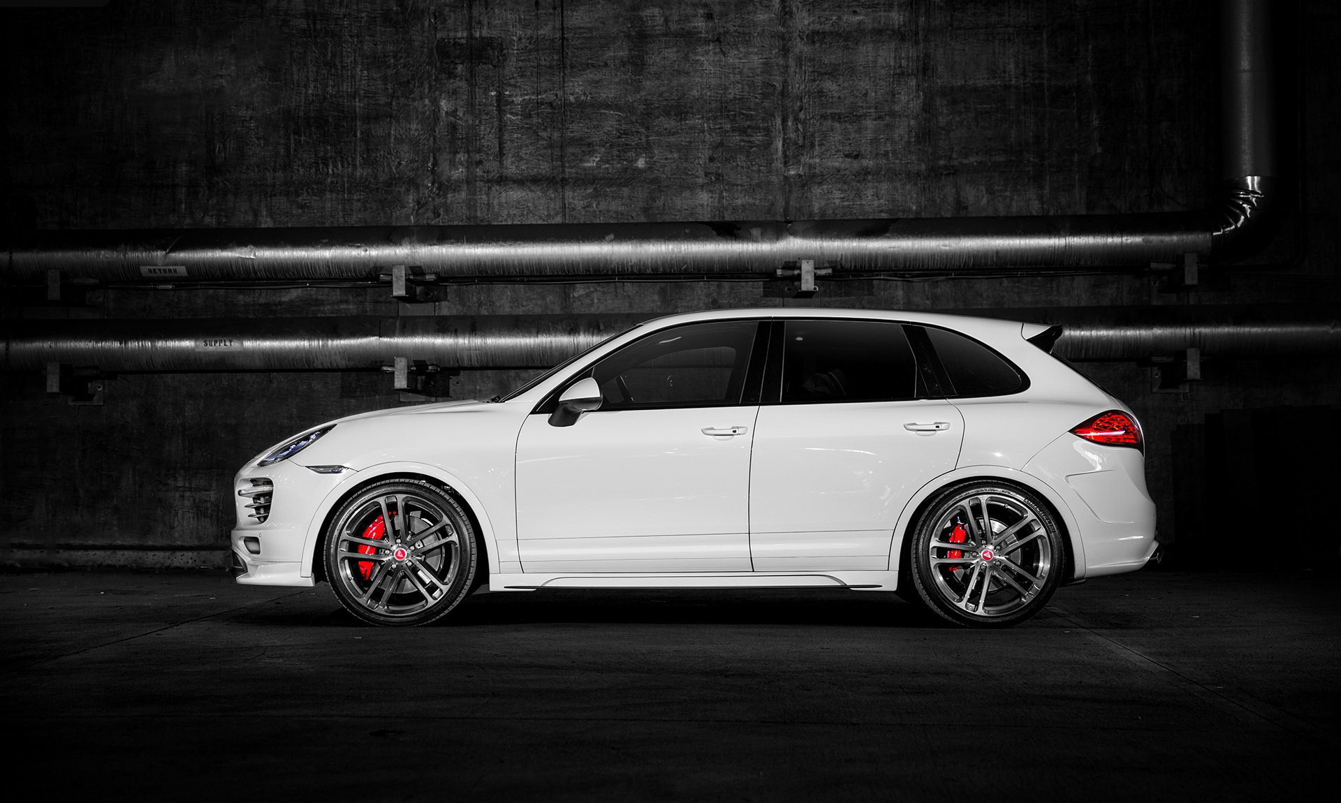 porsche edición v-ct cayena turbo blanco