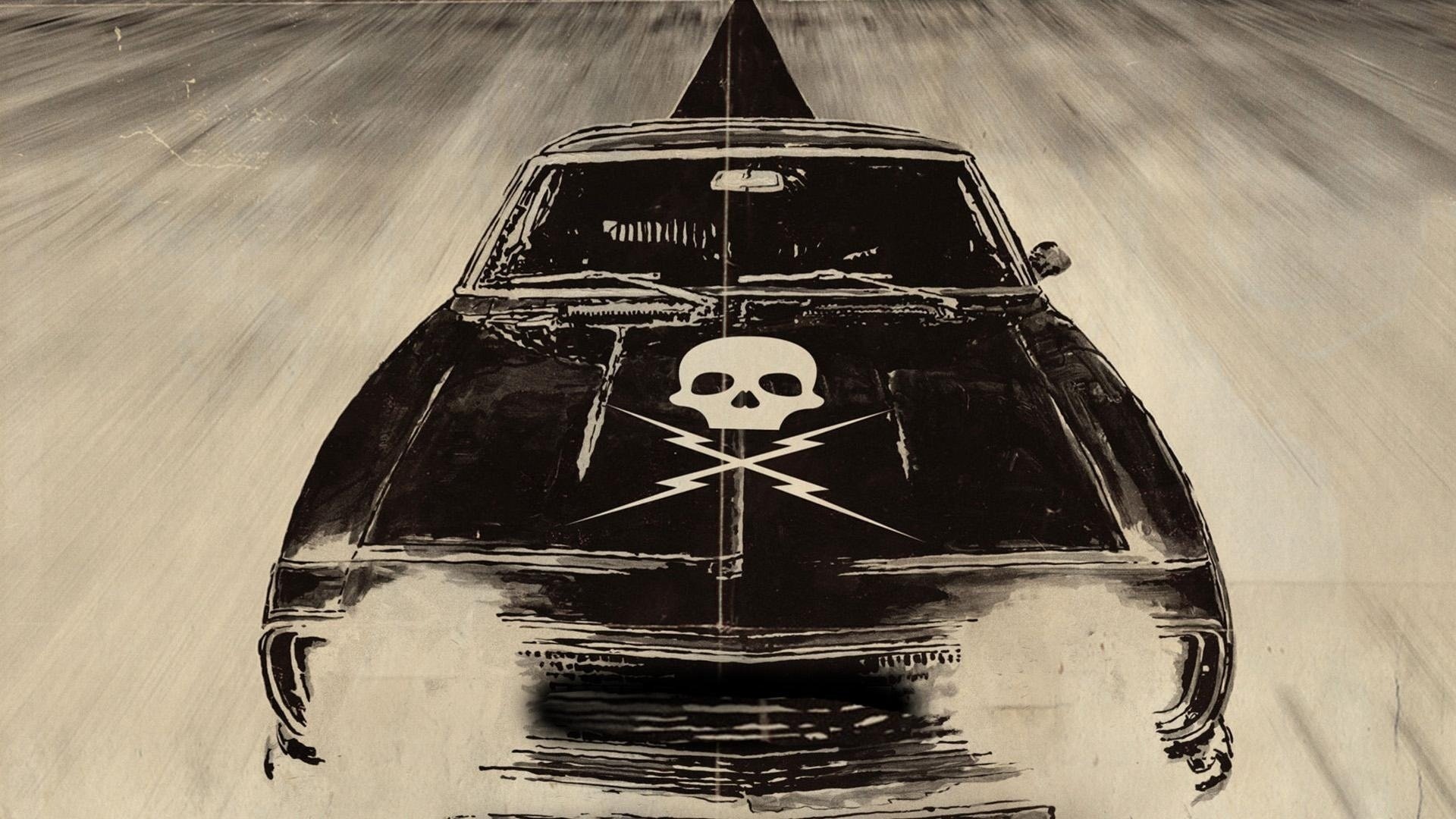 death proof quentin tarantino доказательство смерти тарантино легковые авто транспорт авто машины автомобили кино черепа