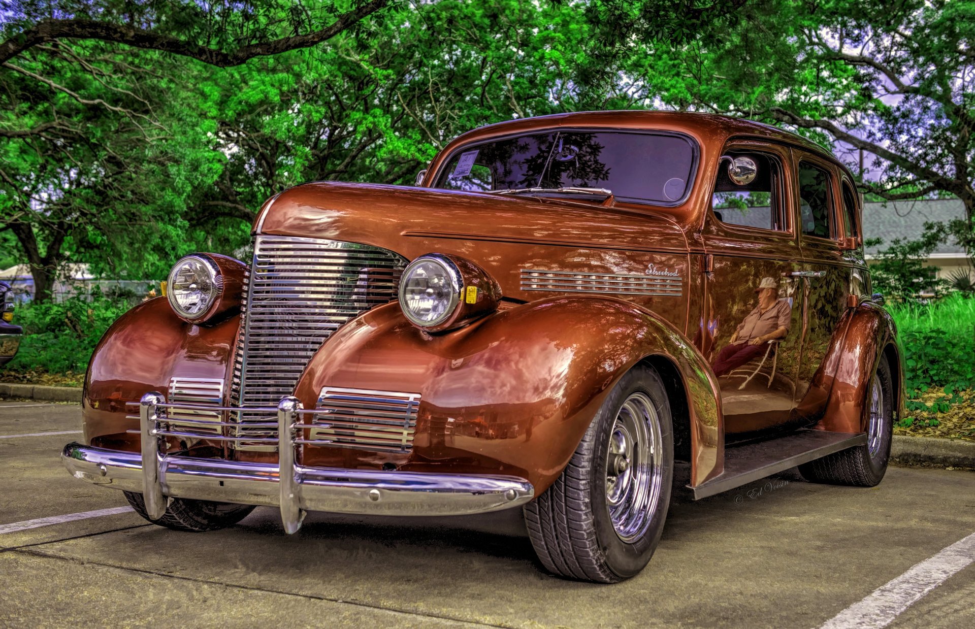 hdr circa 1930 chevy oldtimer stile