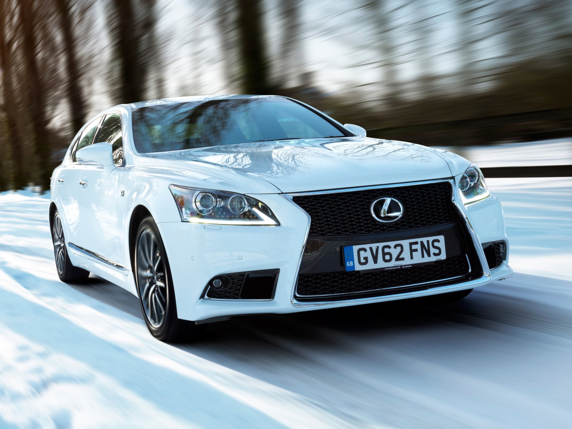 lexus ls 460 f-sport лексус белый авто скорость