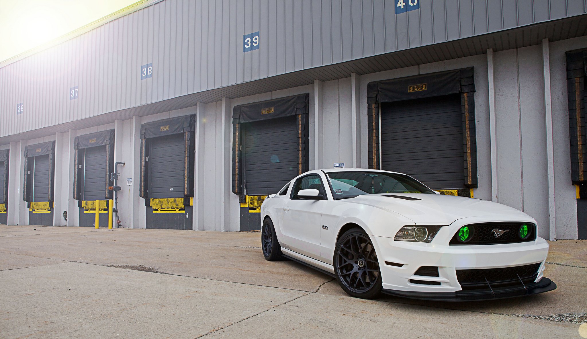 ford mustang gt500 5.0 bianco