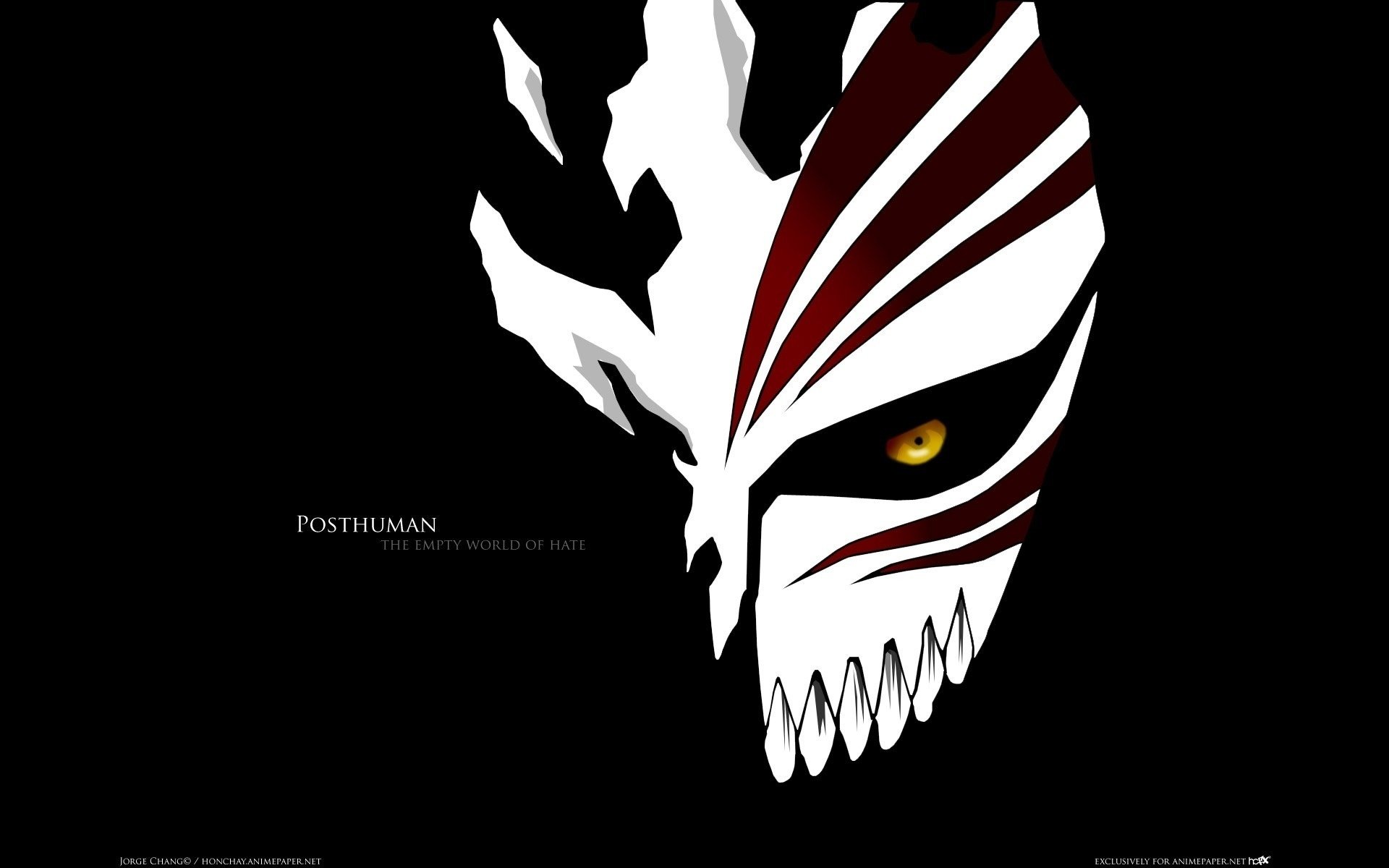 anime mask blank mask bleach drawing