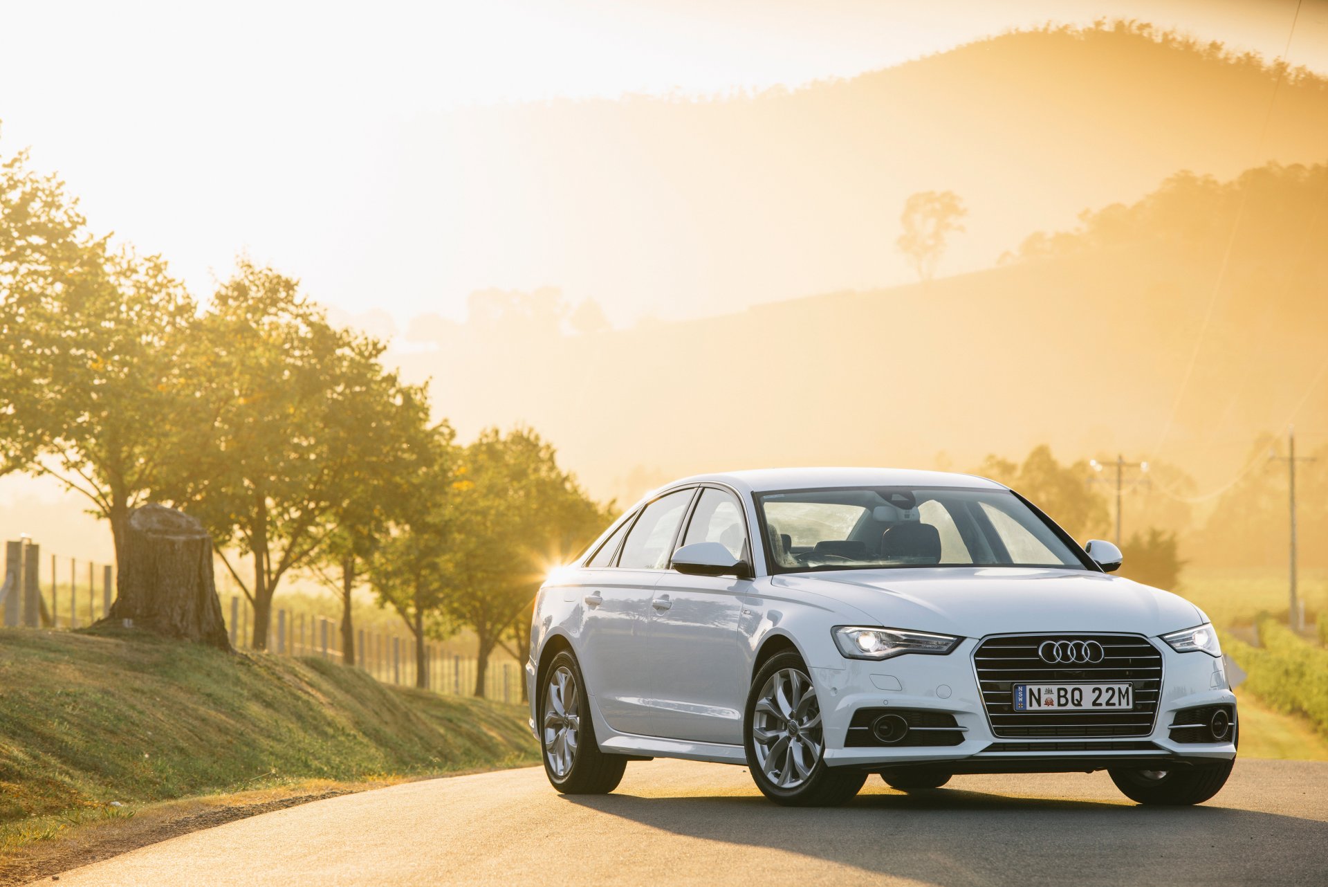 2015 г. audi a6 tdi quattro s линия седан ас-spec ауди кватро белая