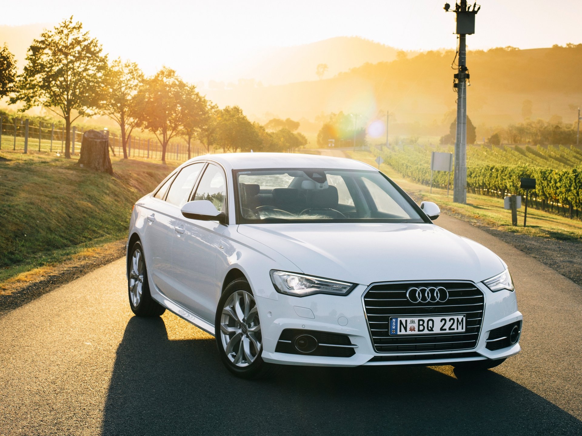 2015 audi a6 tdi quattro línea s sedán ac-spec audi quattro blanco