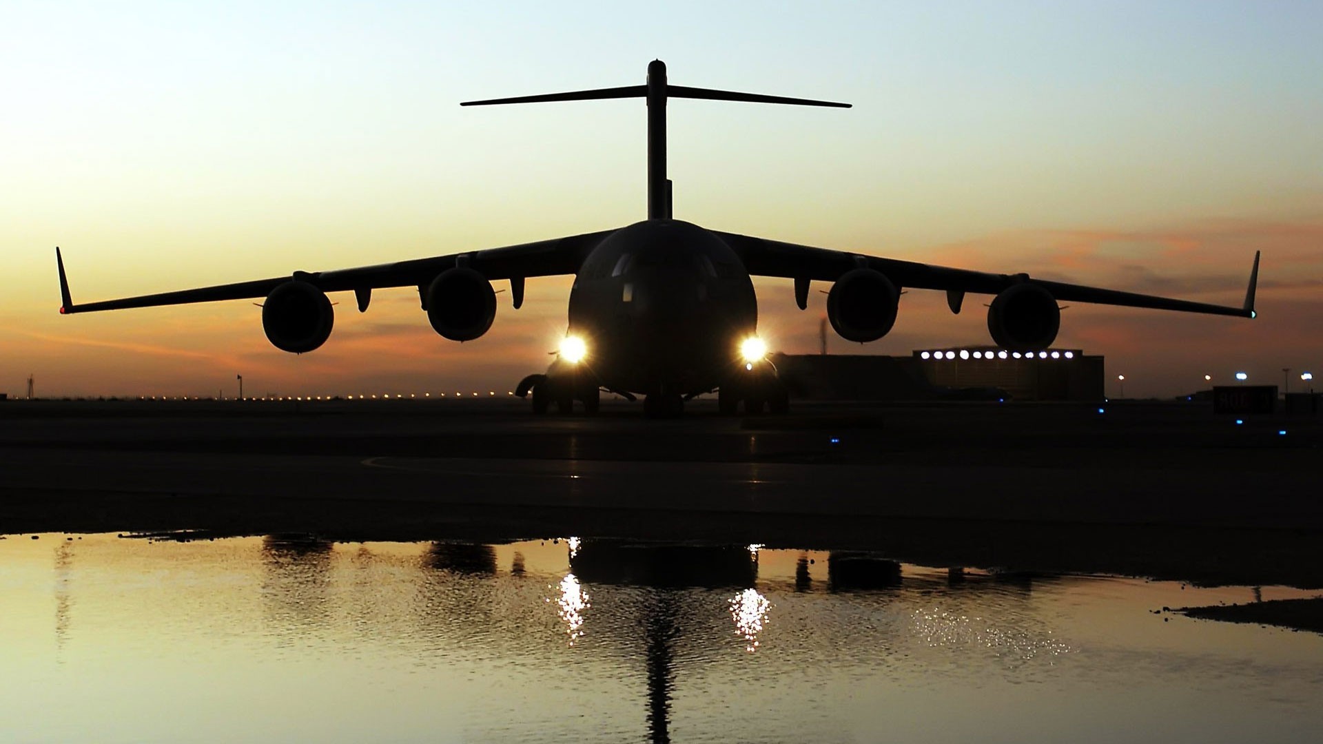 c-17 militar avión