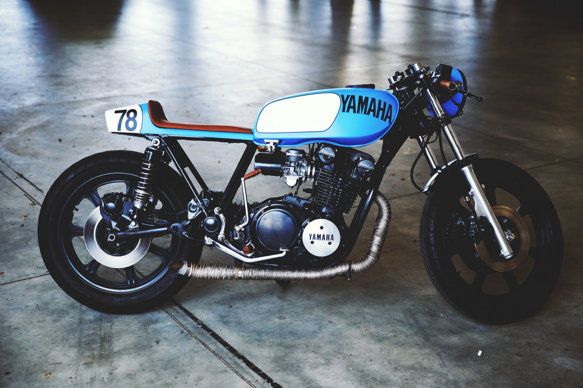 yamaha cafe racer club motorrad vintage