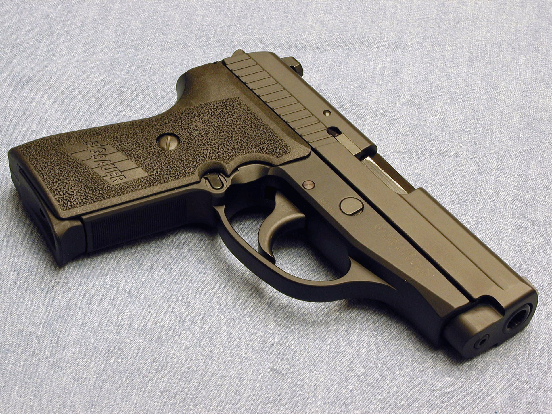 pistola cañón sig sauer