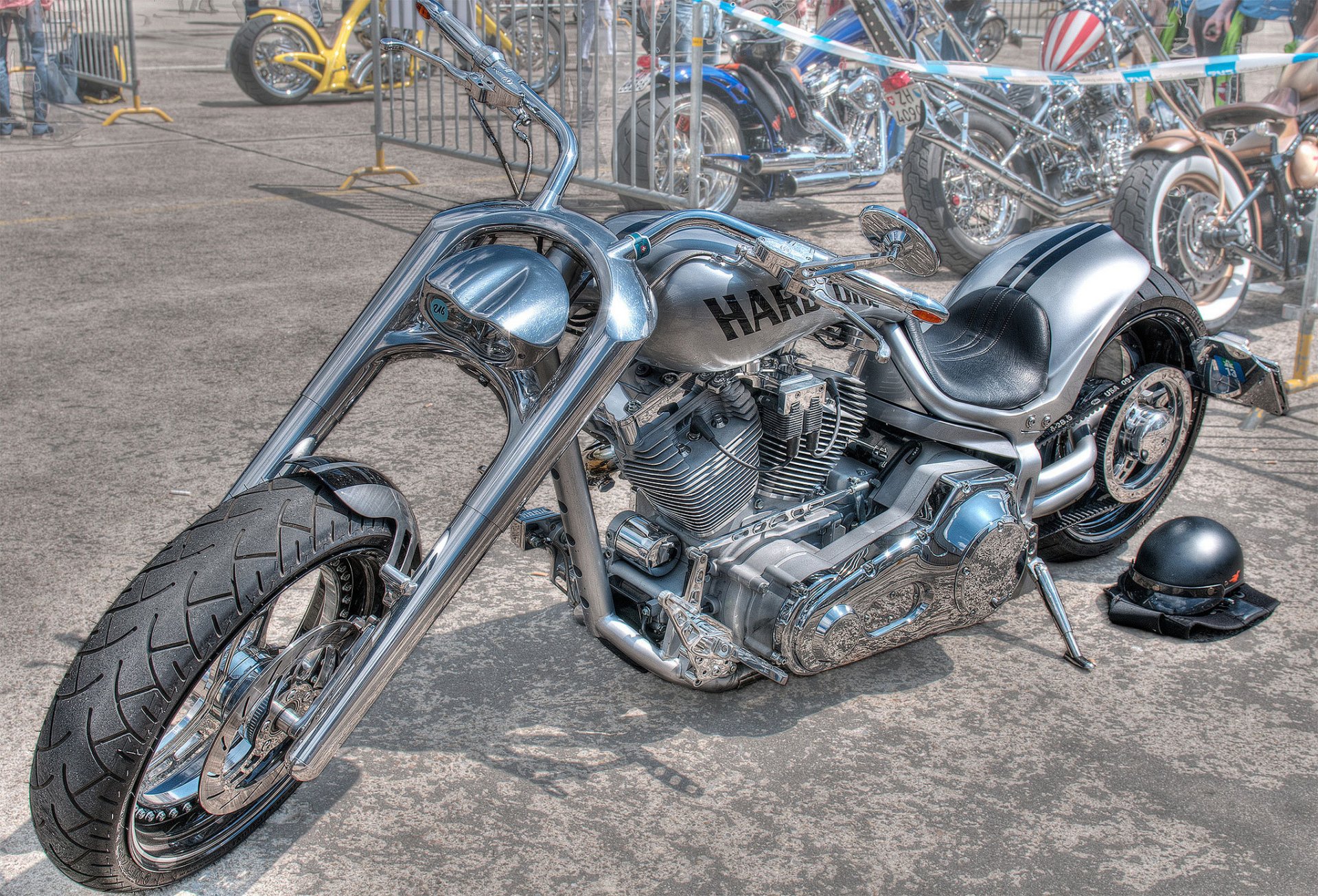 vélo moto argent conception forme style fond hdr