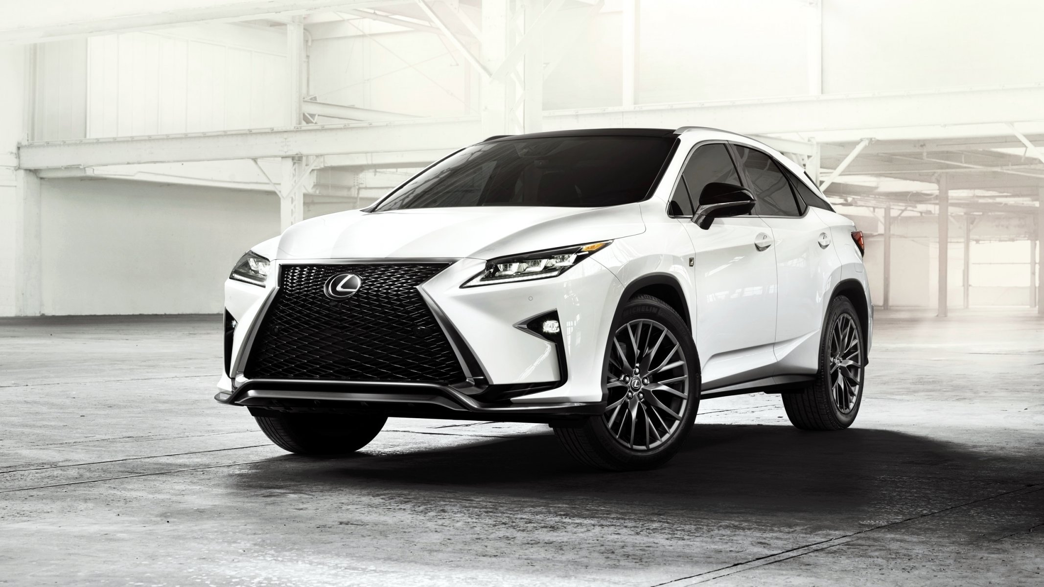 2015 lexus rx 350 f-sport lexus suv biały