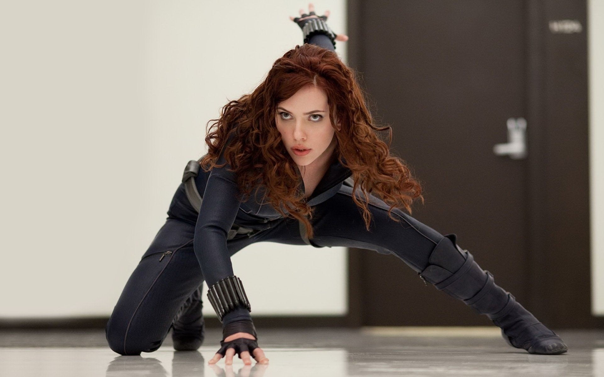 iron man iron man2 scarlett johansson scarlett johansson girls women face movie actresses movies brown-haired