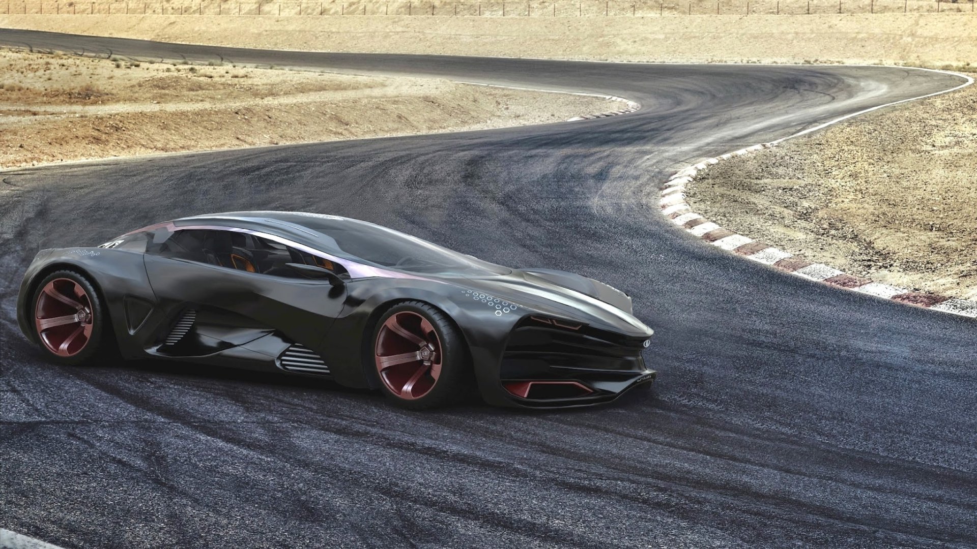 lada corbeau raven concept concept supercar phares piste piste voiture auto