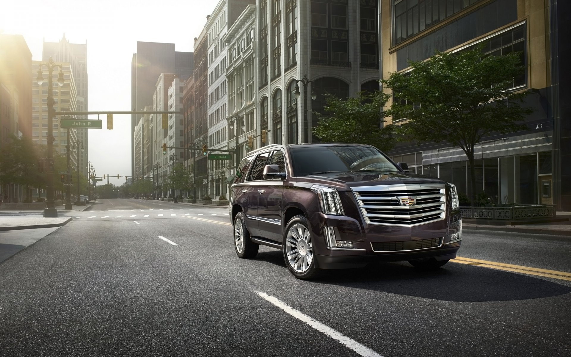 cadillac escalade auto stadt suv