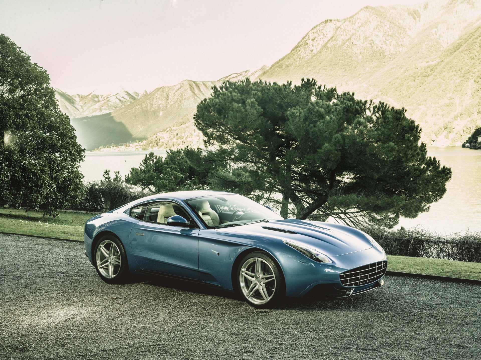 ferrari 2015 carrozzeria touring berlinetta lusso blue luxury vehicles photo