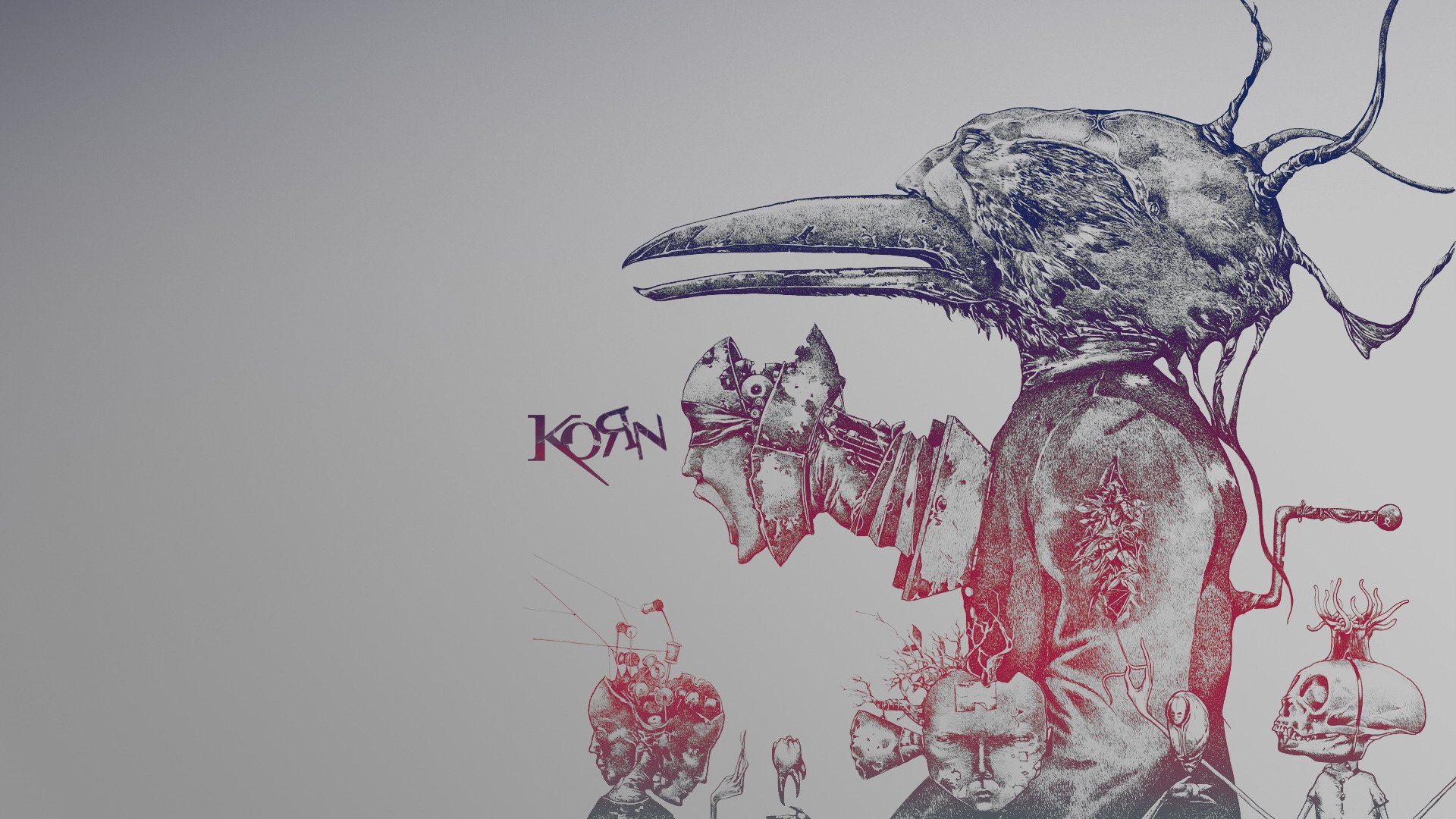 korn music korn band metal nu-metal style 1920x1200 hd widescreen grey música gris fondos de pantalla estilo banda rock metal alternative