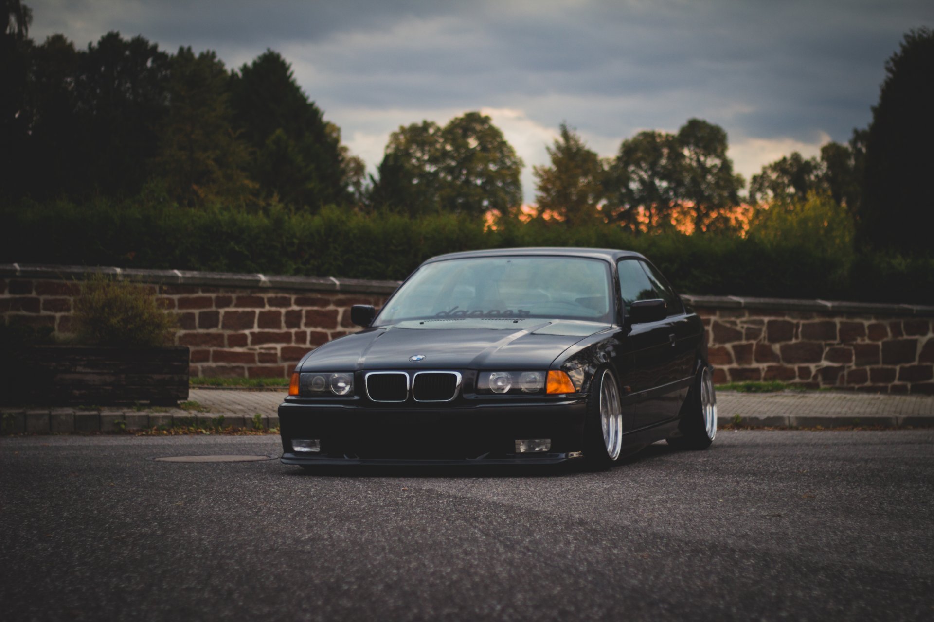 bmw m3 e36 3 series oldschool road position bmw