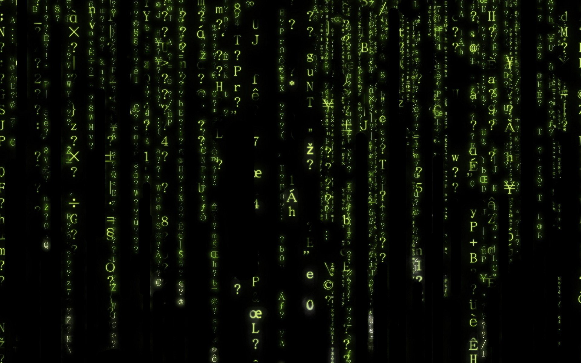 load screen matrix hieroglyphs classic matrix symbols screen texture