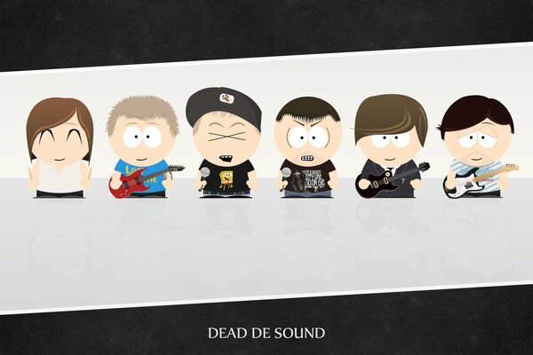 Rysunek South park metalcore