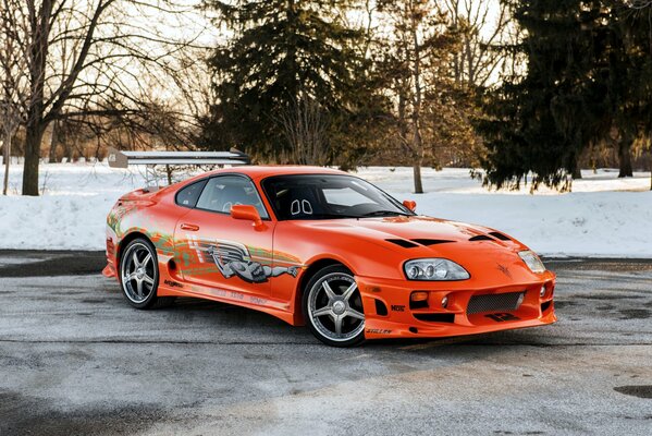 Fast and furious Toyota from afterburner