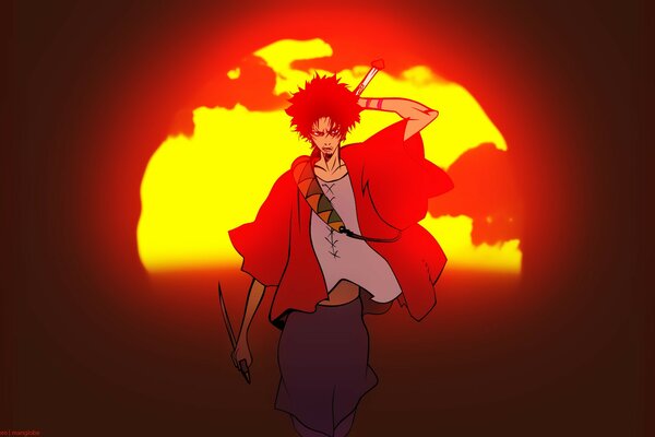 Samurai Champlu, Mugen, Sonne