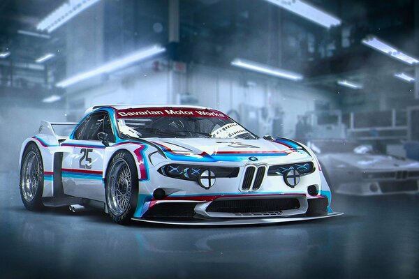 The car of the future supercar BMW tuning