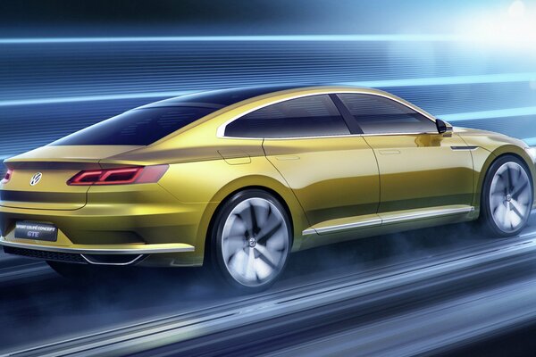 Volkswagen Sport verrückte Geschwindigkeit