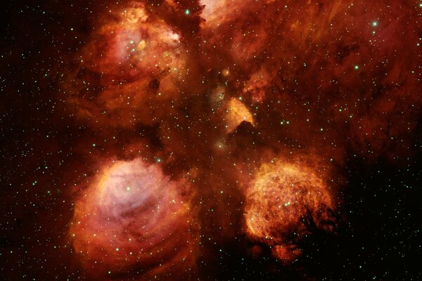 Nebulosa e stelle dello spazio esterno