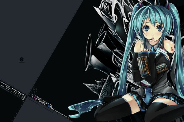 Vocaloid, hatsune miku, hatsune miku