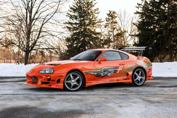 Toyota 2001 Supra fast and furious afterburner