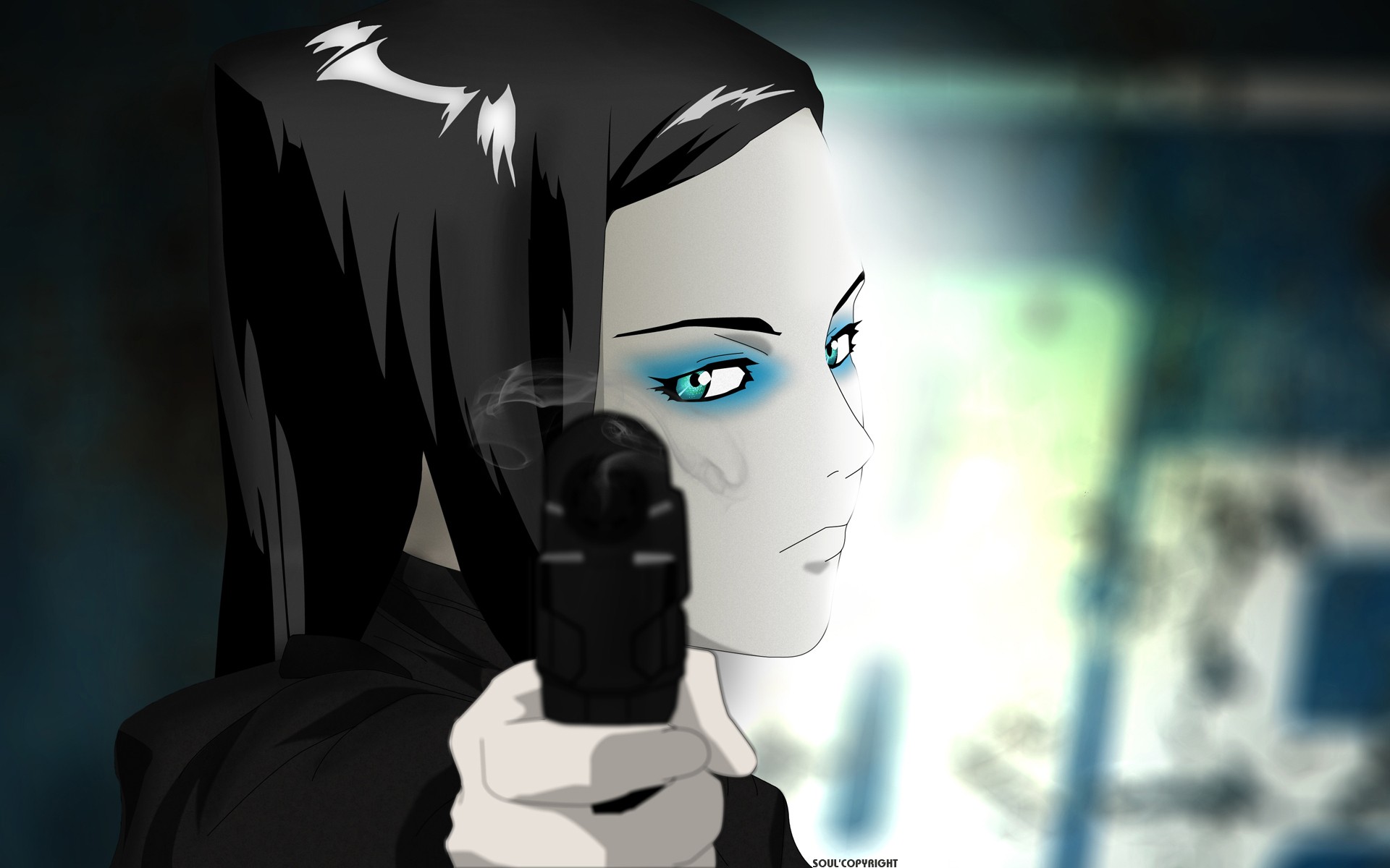 ergo proxy pistola re-l mayer vector