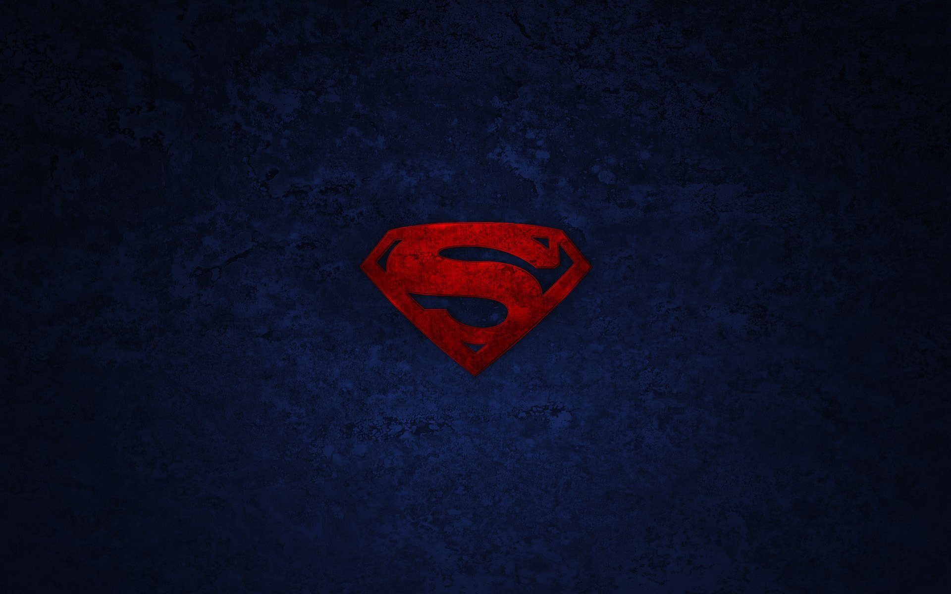 superman minimalisme superman logo symbole super-héros fond emblèmes simplicité fond sombre