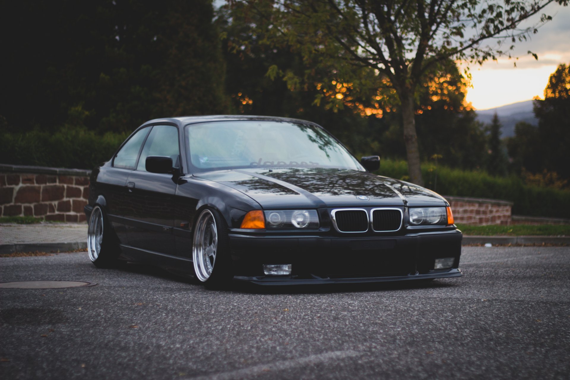 bmw m3 e36 3 series oldschool road position bmw