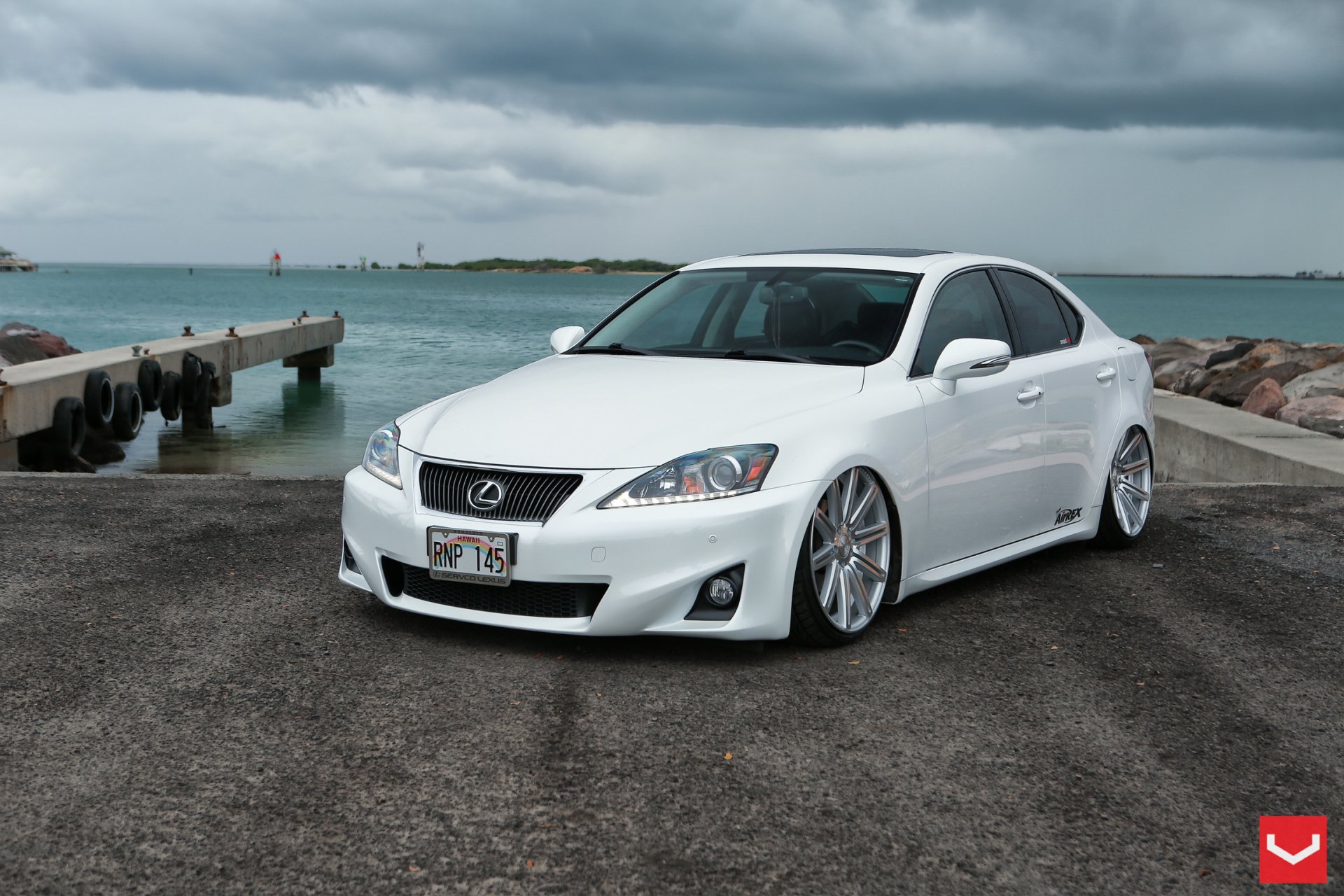 lexus gs blanc vossen