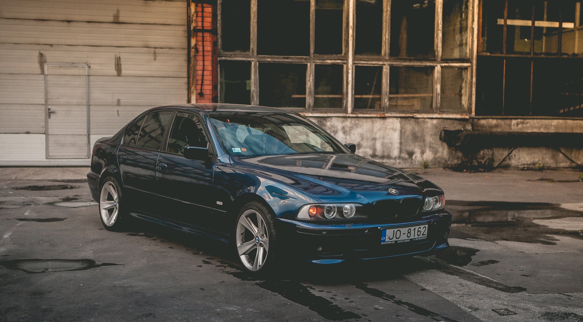 bmw seria 5 e39 bmw niebieski