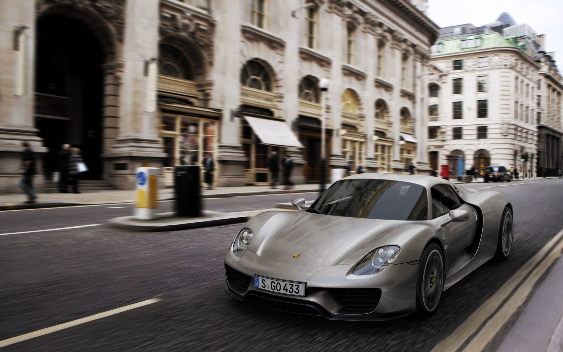 porsche 918 spyder v8 hybryda