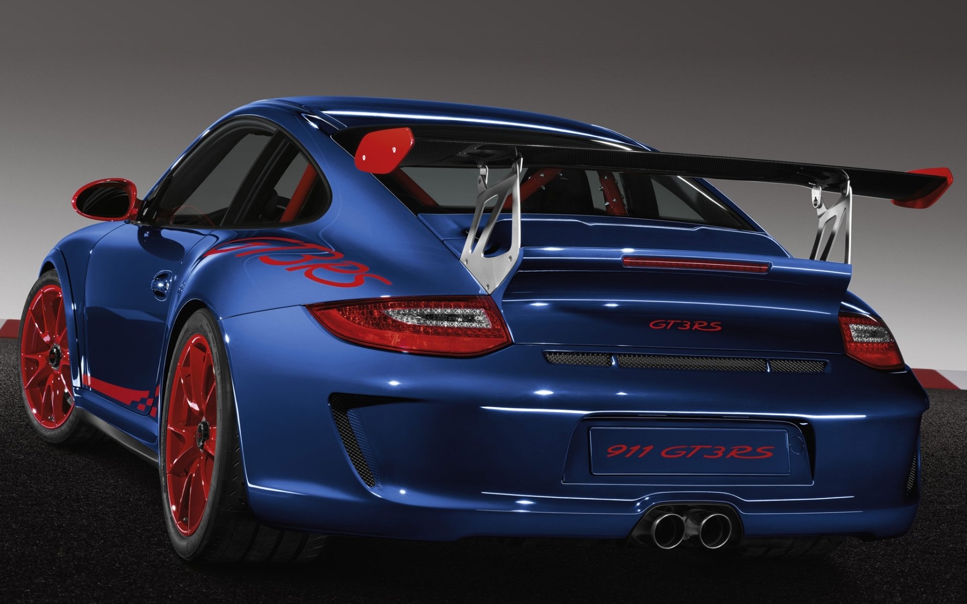 porsche 911 gt3 pc porsche gt3 supersportwagen rückansicht