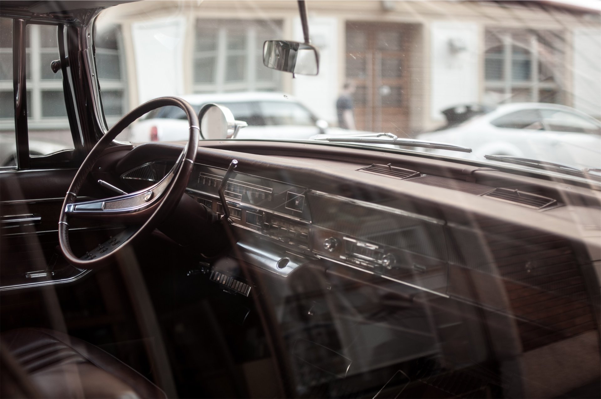 coche interior volante panel instrumentos viejo