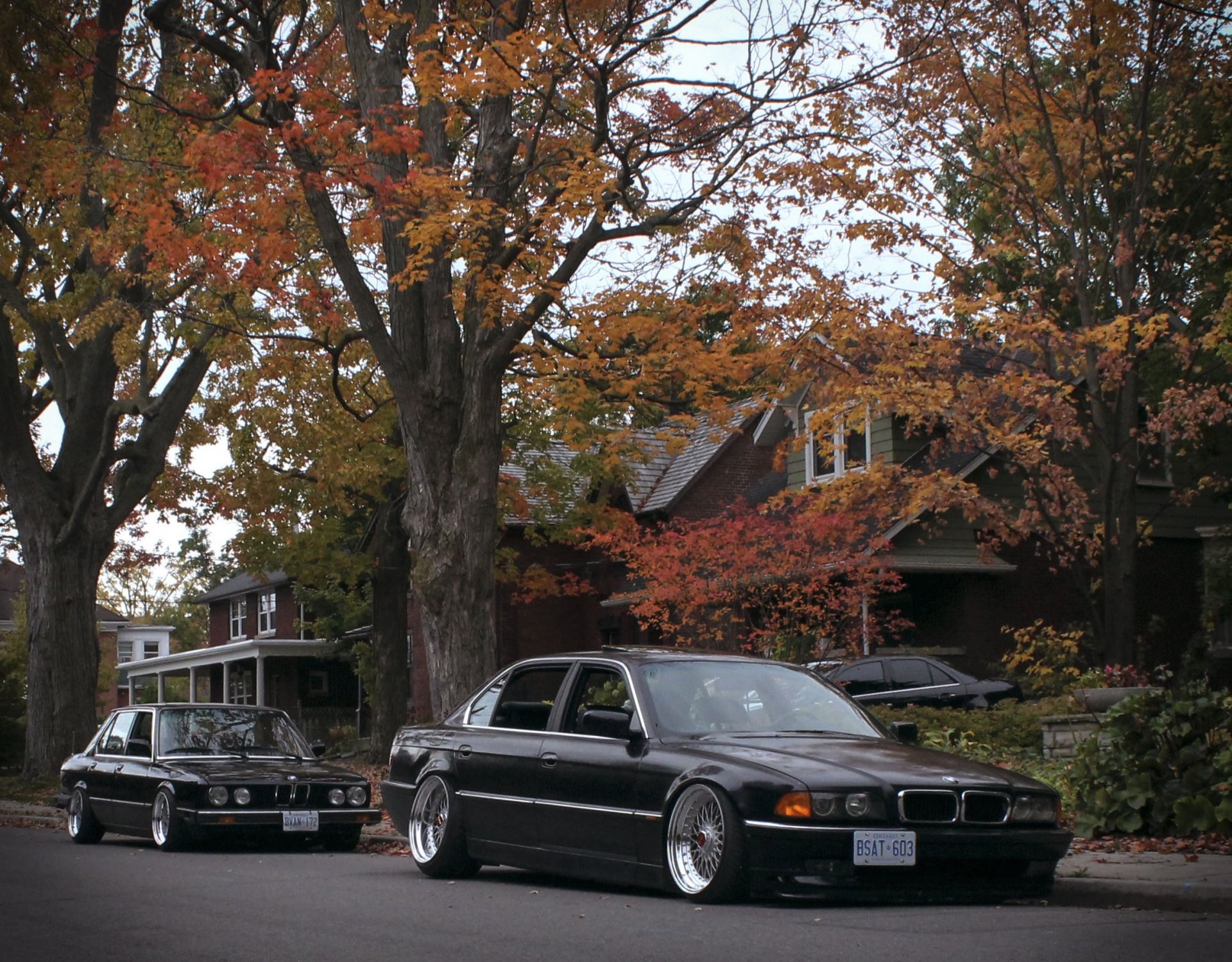 bmw e28 e38 stance tuning