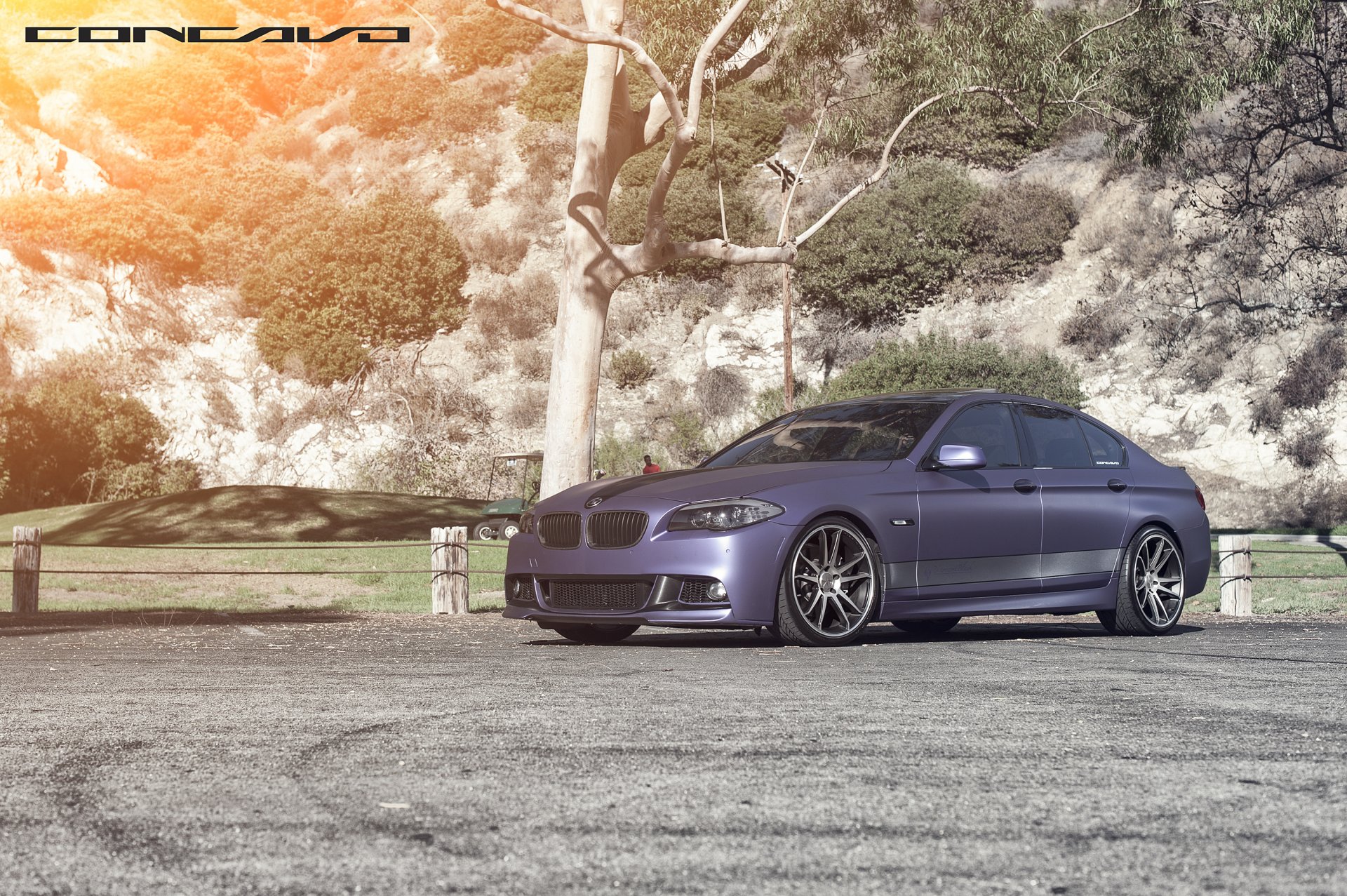 concavo bmw f10 matte purple cw-s5 dbx