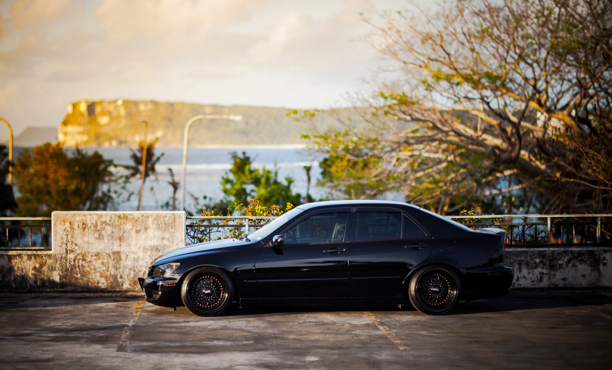 lexus is200 negro lexus tuning perfil