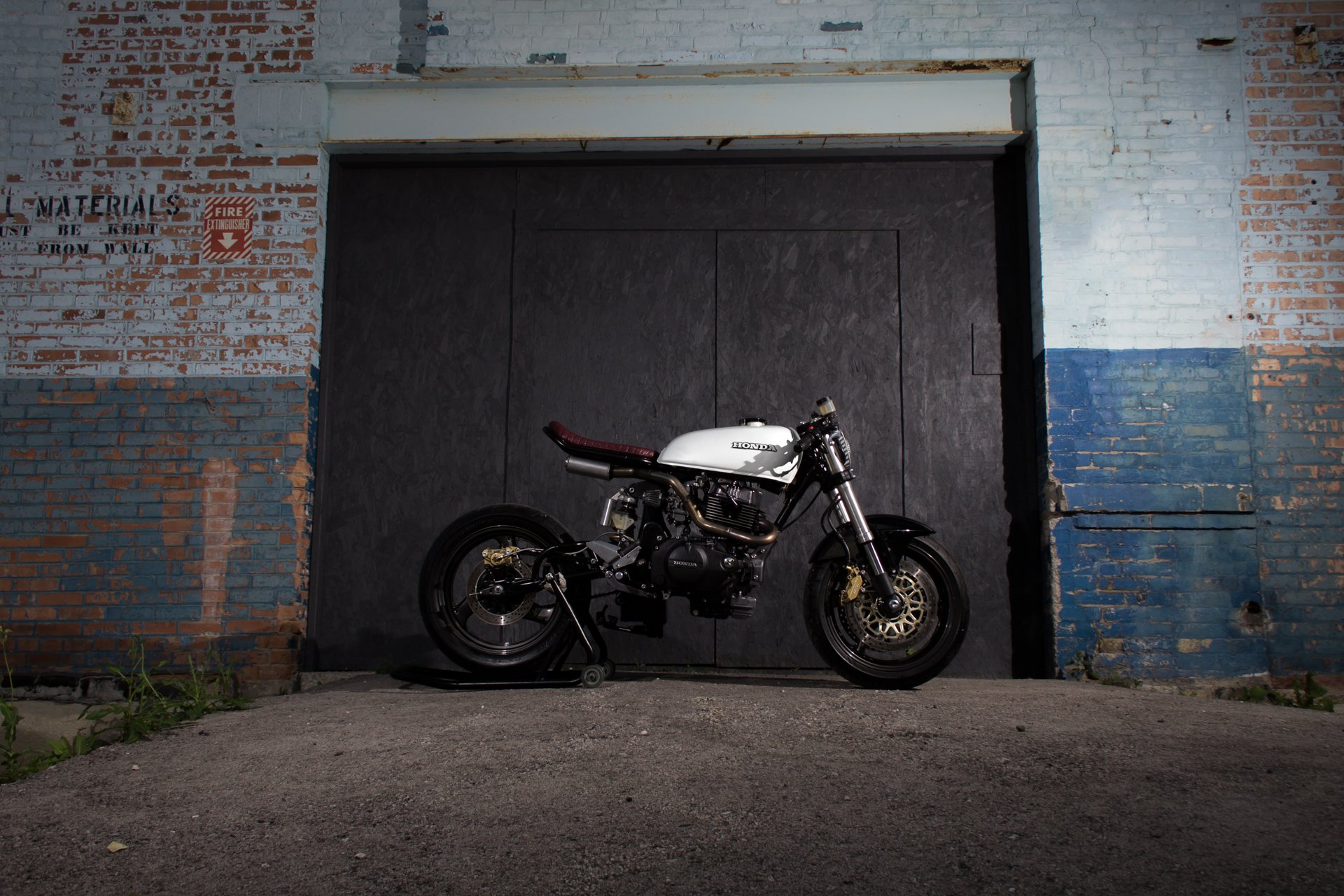 wrenchmonkees honda cm450 cafe racer moto