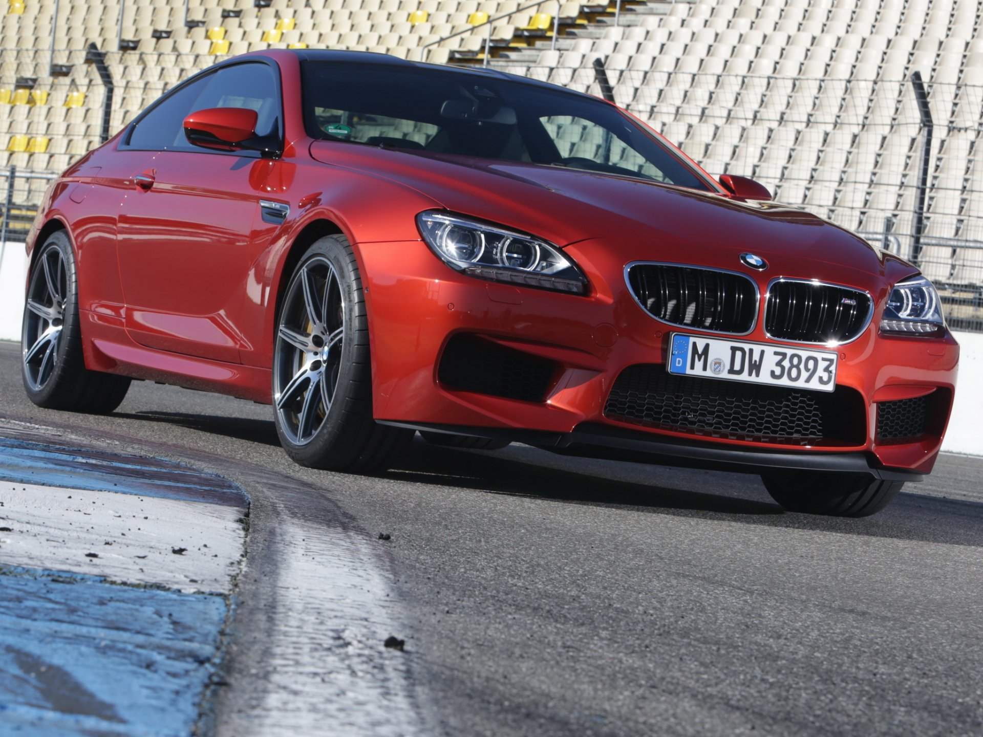 bmw m6 coupé concorso pacchetto rosso bmw anteriore